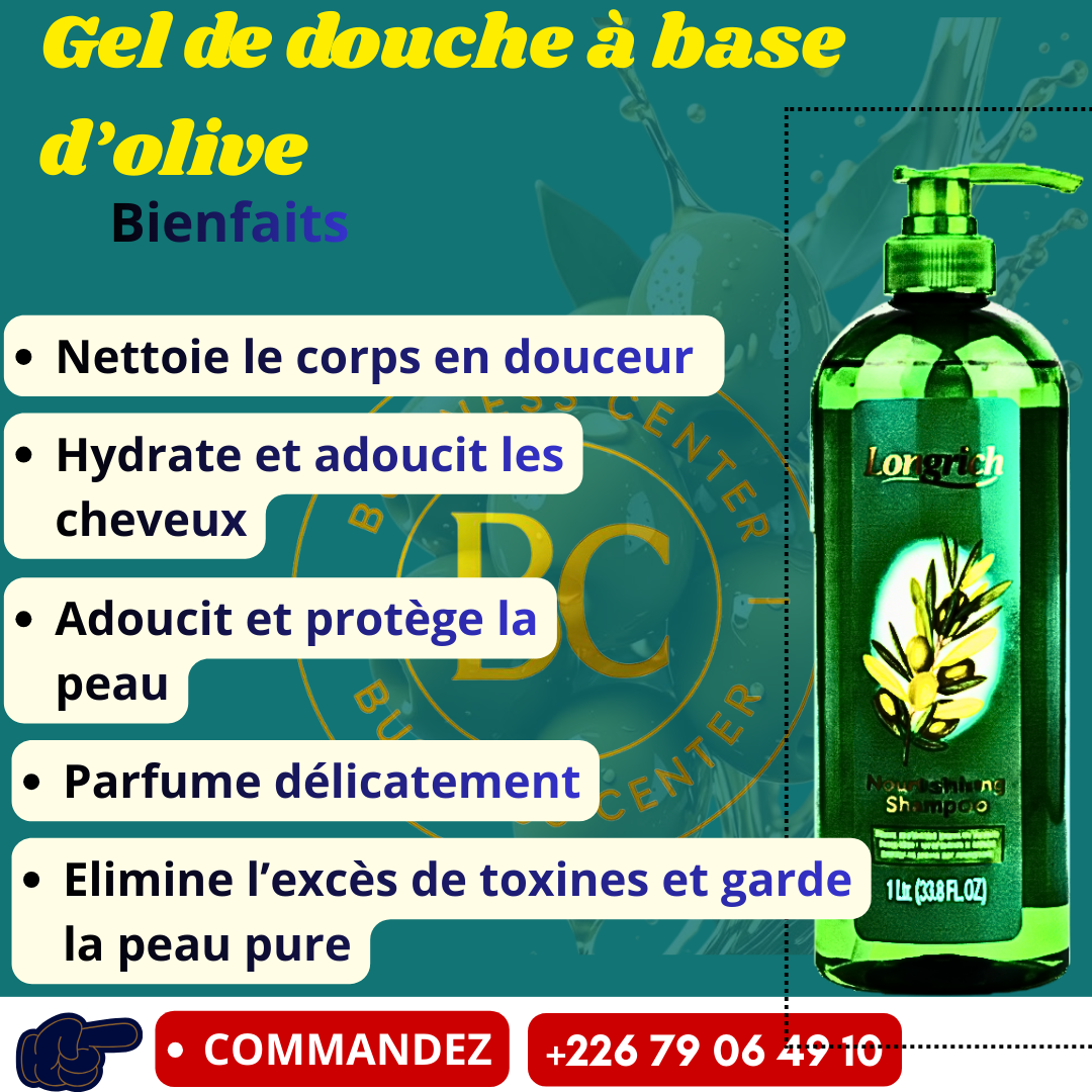 GEL DE DOUCHE LONGRICH (OLIVES)