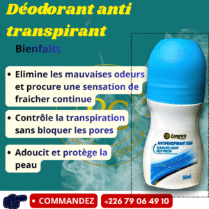 DÉODORANT ANTI-TRANSPIRANT LONGRICH