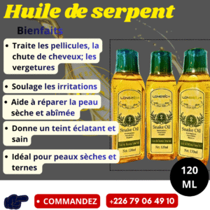 HUILE DE SERPENT LONGRICH