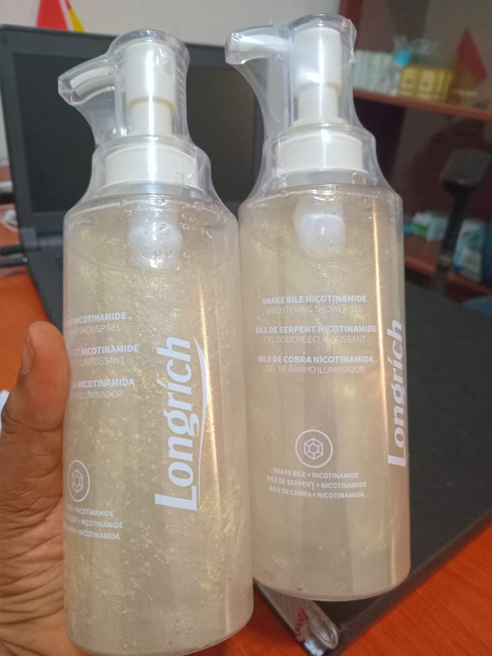 GEL DE DOUCHE LONGRICH (THÉ BLANC) – Image 4